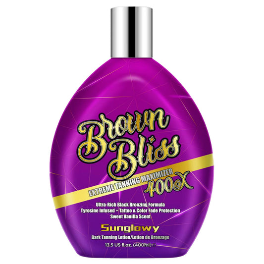 Sunglowy Tanning Lotion For Indoor Tanning Beds, Tanning Bed Lotion With Bronzer, Indoor Sunbed Tanning Lotion To Get Dark Fast Tan, Tanning Accelerator Lotion, Vanilla, DHA-Free, 13.5 Fl.Oz